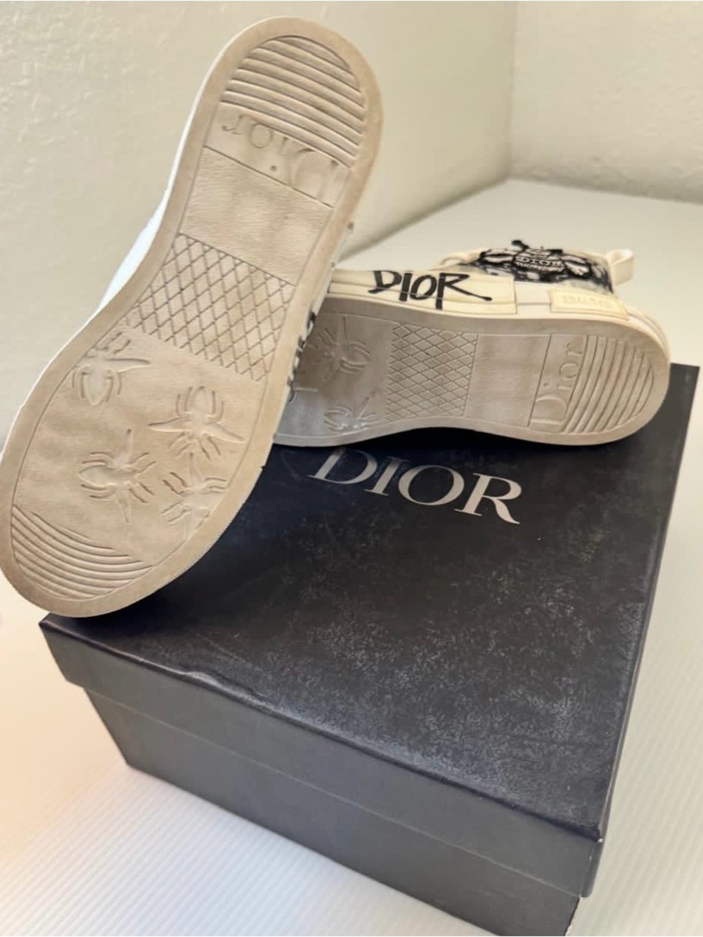 Dior B23 High-Top Sneakers Size 38 - Picture 9 of 10